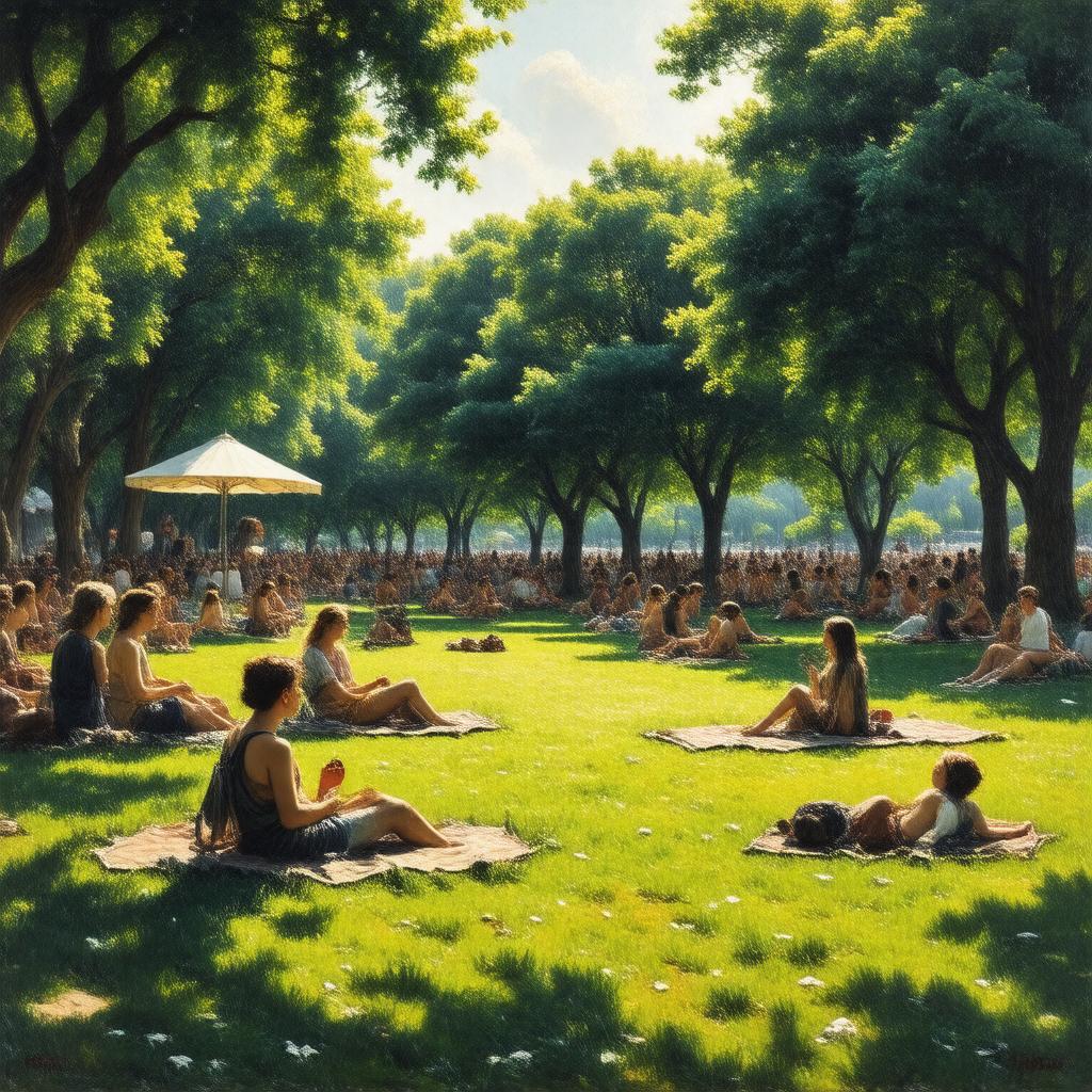 A Sunday Afternoon on the Island of La Grande Jatte